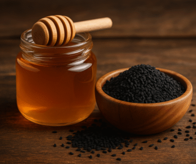 Golden Honey and Black Seeds